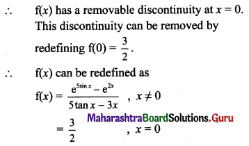 Maharashtra Board 11th Maths Solutions Chapter 8 Continuity Ex 8.1 Q9 (i).2
