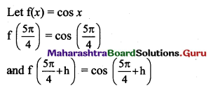 Maharashtra Board 11th Maths Solutions Chapter 9 Differentiation Ex 9.1 Q2 (vi)