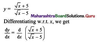 Maharashtra Board 11th Maths Solutions Chapter 9 Differentiation Ex 9.2 IV Q2