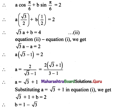 Maharashtra Board 11th Maths Solutions Chapter 9 Differentiation Ex 9.2 V Q2.1