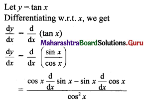 Maharashtra Board 11th Maths Solutions Chapter 9 Differentiation Ex 9.2 VI Q4