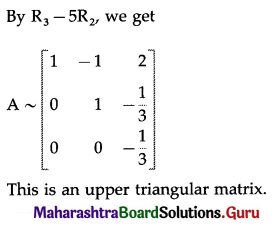 Maharashtra Board 12th Commerce Maths Solutions Chapter 2 Matrices Ex 2.5 Q2.1