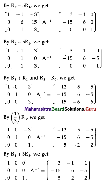 Maharashtra Board 12th Commerce Maths Solutions Chapter 2 Matrices Ex 2.5 Q6.4