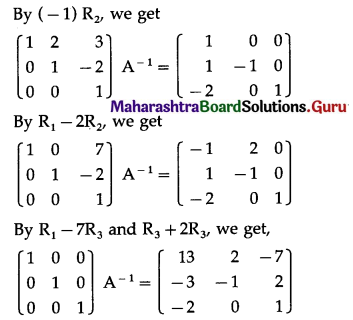 Maharashtra Board 12th Commerce Maths Solutions Chapter 2 Matrices Ex 2.5 Q8.1