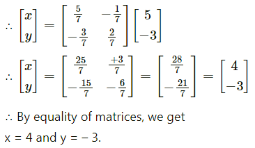 Maharashtra Board 12th Commerce Maths Solutions Chapter 2 Matrices Ex 2.6 Q1 (ii).3