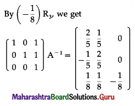 Maharashtra Board 12th Commerce Maths Solutions Chapter 2 Matrices Ex 2.6 Q1 (iii).3