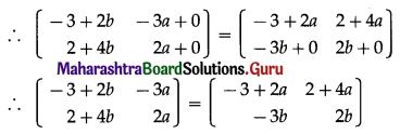 Maharashtra Board 12th Commerce Maths Solutions Chapter 2 Matrices Miscellaneous Exercise 2 IV Q9.1