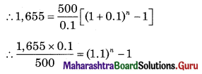 Maharashtra Board 12th Commerce Maths Solutions Chapter 2 Insurance and Annuity Ex 2.2 Q10.1