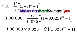 Maharashtra Board 12th Commerce Maths Solutions Chapter 2 Insurance and Annuity Ex 2.2 Q16