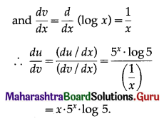 Maharashtra Board 12th Commerce Maths Solutions Chapter 3 Differentiation Ex 3.5 II Q3