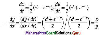 Maharashtra Board 12th Commerce Maths Solutions Chapter 3 Differentiation Miscellaneous Exercise 3 I Q9