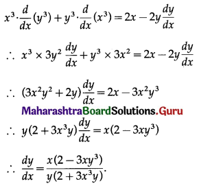 Maharashtra Board 12th Commerce Maths Solutions Chapter 3 Differentiation Miscellaneous Exercise 3 IV Q12