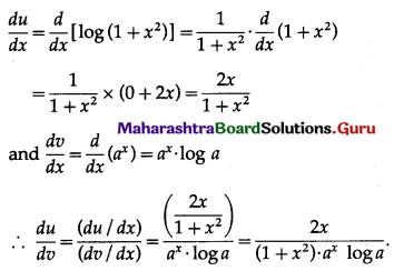 Maharashtra Board 12th Commerce Maths Solutions Chapter 3 Differentiation Miscellaneous Exercise 3 IV Q17