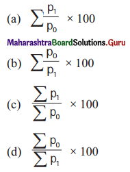 Maharashtra Board 12th Commerce Maths Solutions Chapter 5 Index Numbers Miscellaneous Exercise 5 I Q1