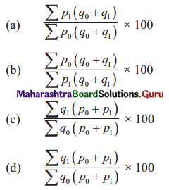 Maharashtra Board 12th Commerce Maths Solutions Chapter 5 Index Numbers Miscellaneous Exercise 5 I Q11