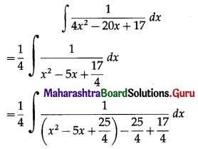 Maharashtra Board 12th Commerce Maths Solutions Chapter 5 Integration Ex 5.4 Q3