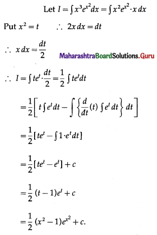 Maharashtra Board 12th Commerce Maths Solutions Chapter 5 Integration Ex 5.5 Q4
