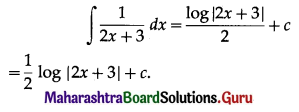 Maharashtra Board 12th Commerce Maths Solutions Chapter 5 Integration Miscellaneous Exercise 5 IV Q1(iii)