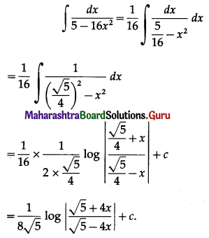 Maharashtra Board 12th Commerce Maths Solutions Chapter 5 Integration Miscellaneous Exercise 5 IV Q3(vi)