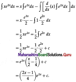 Maharashtra Board 12th Commerce Maths Solutions Chapter 5 Integration Miscellaneous Exercise 5 IV Q4(iii)