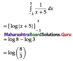 Maharashtra Board 12th Commerce Maths Solutions Chapter 6 Definite Integration Ex 6.1 Q2