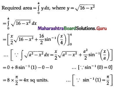 Maharashtra Board 12th Commerce Maths Solutions Chapter 7 Application of Definite Integration Ex 7.1 Q1(iii)
