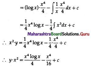 Maharashtra Board 12th Commerce Maths Solutions Chapter 8 Differential Equation and Applications Ex 8.5 Q3.1