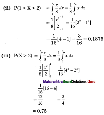 Maharashtra Board 12th Commerce Maths Solutions Chapter 8 Probability Distributions Ex 8.2 Q2.1