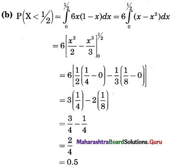 Maharashtra Board 12th Commerce Maths Solutions Chapter 8 Probability Distributions Ex 8.2 Q4(ii).2