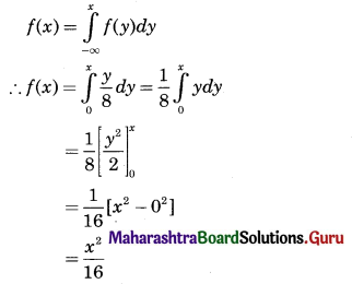 Maharashtra Board 12th Commerce Maths Solutions Chapter 8 Probability Distributions Ex 8.2 Q8
