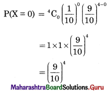 Maharashtra Board 12th Commerce Maths Solutions Chapter 8 Probability Distributions Ex 8.3 Q6