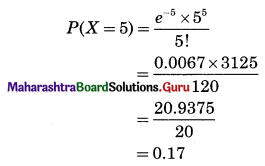 Maharashtra Board 12th Commerce Maths Solutions Chapter 8 Probability Distributions Ex 8.4 Q7