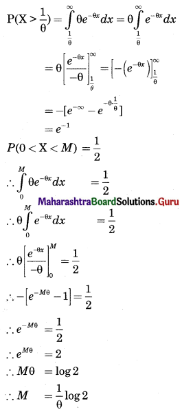 Maharashtra Board 12th Commerce Maths Solutions Chapter 8 Probability Distributions Miscellaneous Exercise 8 IV Part 1 Q15.1