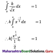 Maharashtra Board 12th Commerce Maths Solutions Chapter 8 Probability Distributions Miscellaneous Exercise 8 IV Part 1 Q16