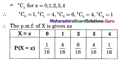 Maharashtra Board 12th Commerce Maths Solutions Chapter 8 Probability Distributions Miscellaneous Exercise 8 IV Part 1 Q6